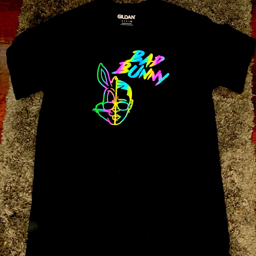 Bad bunny logo shirt